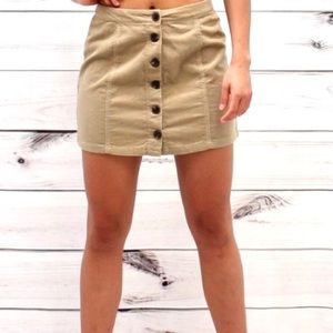 Ci Sono Corduroy Skirt